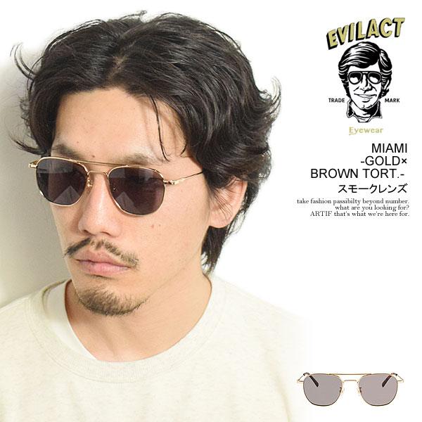 未使用■EVILACT MIAMI■イーブルアクト マイアミ サングラス EVILACT EYEWEAR(イーブルアクトアイウエア)MIAMI (マイアミ