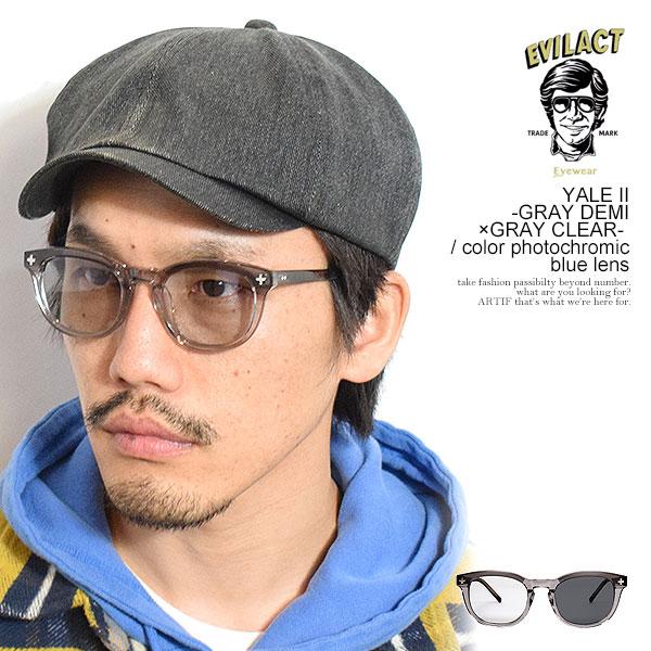 イーブルアクト アイウェア サングラス EVILACT EYEWEAR YALE II -GRAY