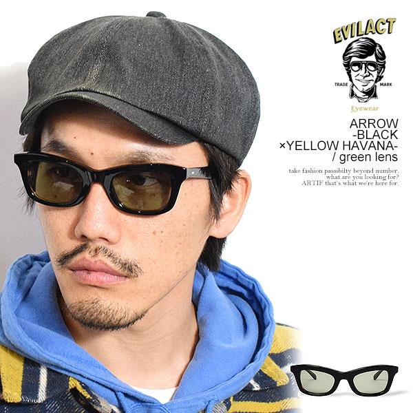 G*N様 evilact サングラス イーブルアクト アイウェア サングラス EVILACT EYEWEAR ARROW -BLACK