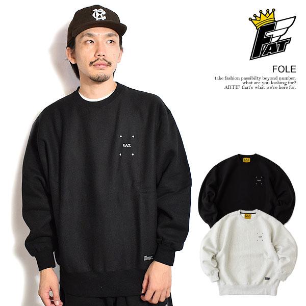FAT エフエーティー スウェット FOLE メンズ トレーナー クルーネック 