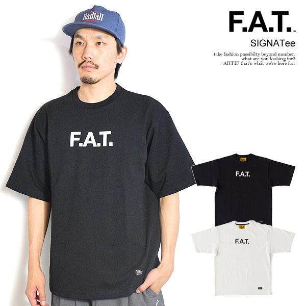 FAT エフエーティー SIGNATee メンズ Tシャツ 半袖 ヘビーオンス 13oz ビッグシルエット 送料無料 ストリート atftps FAT エフエーティー Tシャツ FAT SIGNATee メンズ 半袖 ヘビーオンス