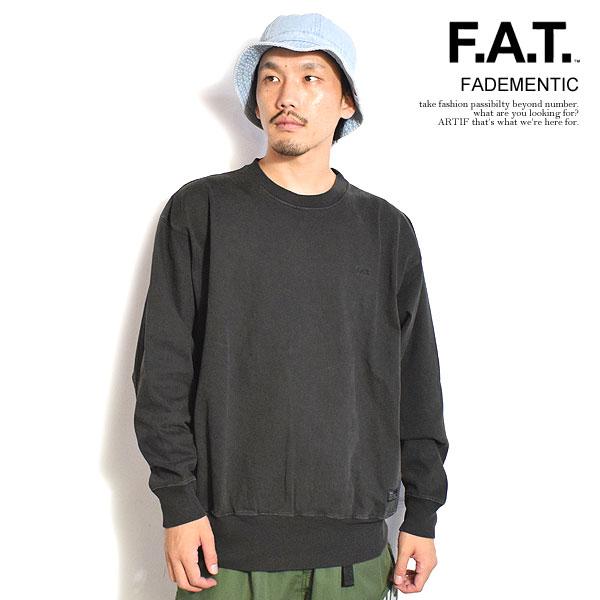 FAT エフエーティー FADEMENTIC メンズ Tシャツ 長袖 ロンT カットソー ピグメント加工 ヘビーオンス 13オンス 送料無料 atftps FAT SALE セール エフエーティー Tシャツ FAT FADEMENTIC メンズ 長袖