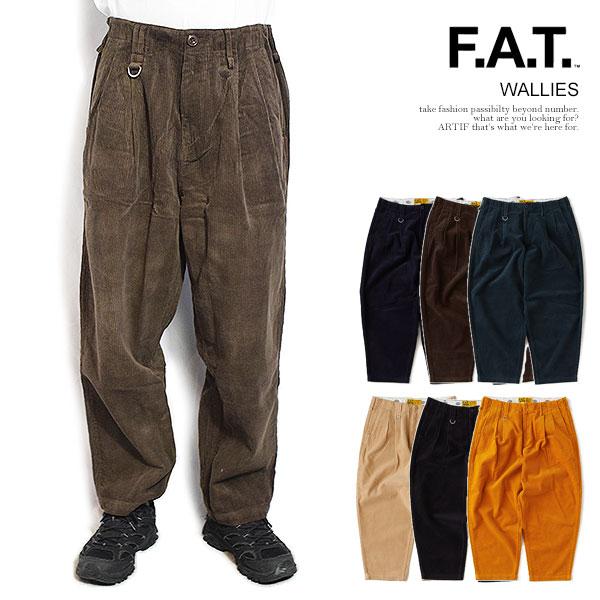 エフエーティー パンツ FAT WALLIES メンズ イージーパンツ Dickies ディッキーズ コーデュロイ ワイドパンツ 送料無料 ストリート