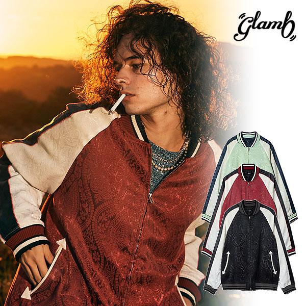 glamb グラム ジャケット Aging Paisley Ska Jumper 送料無料