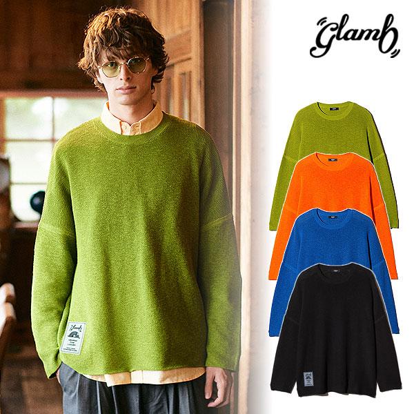 glamb グラム Rubber Tag Knit ニット atftps glamb（グラム） 2026 春 先行予約 2月上旬〜中旬入荷予定 ニット