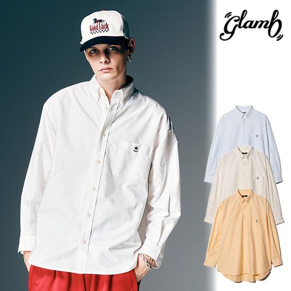 2026 春 先行予約 2月下旬〜3月上旬入荷予定 glamb グラム Forbidden Apple Oxford Shirt シャツ 送料無料 キャンセル不可 atftps glamb（グラム） 2026 春 先行予約 2月下旬〜3月上旬入荷予定 シャツ