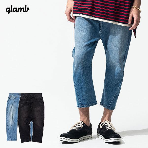 2022 �� ��s�\�� 5�����{����6����{���ח\�� glamb �O���� �p���c ���B���e�[�W�|���[�f�j�� Vintage Poly Denim �����Y �������