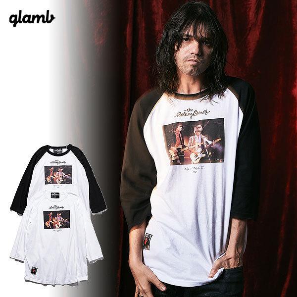 glamb glamb×The Rolling Stones グラム Tシャツ Guitarists Raglan T 