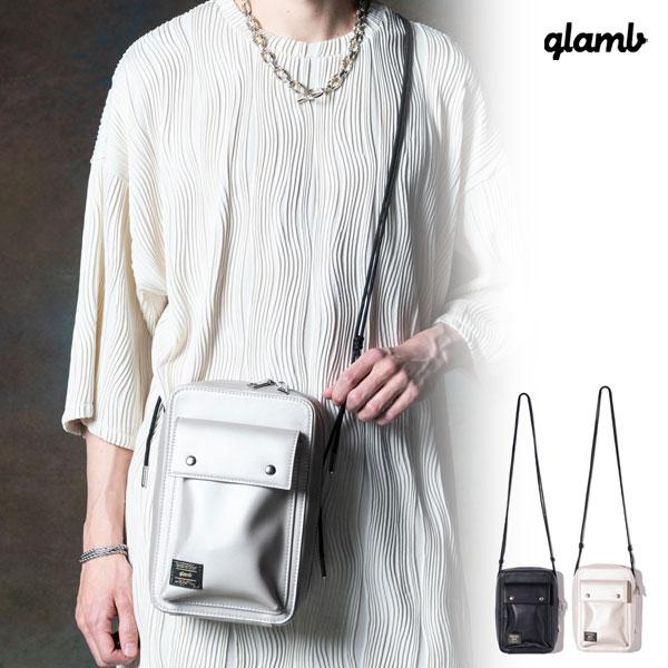 30％OFF SALE セール グラム glamb Synth Leather Sacoche Bag バッグ 送料無料 atfacc glamb（グラム） SALE セール バッグ glamb Synth Leather Sacoche Bag