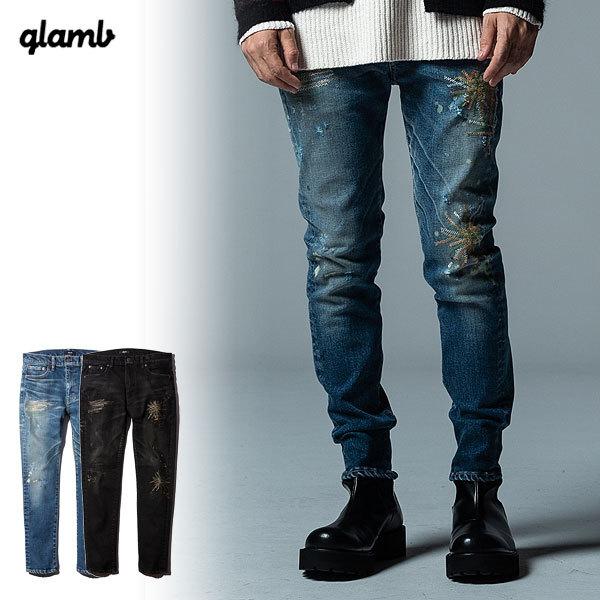 glamb グラム パンツ Sparkler Skinny Denim メンズ スパークラー