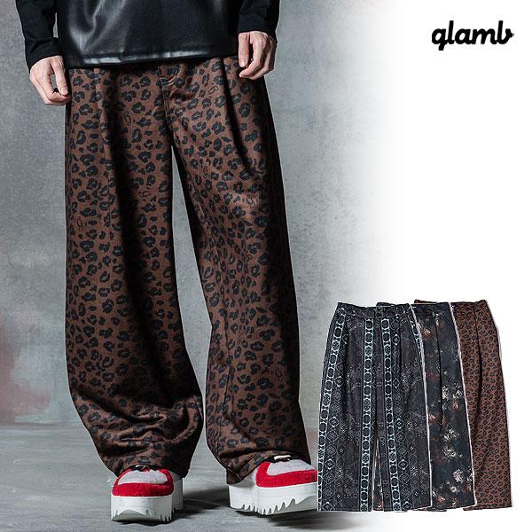 glamb パンツ グラム Whole Pattern Baggy Pants ホールパターンバギー 