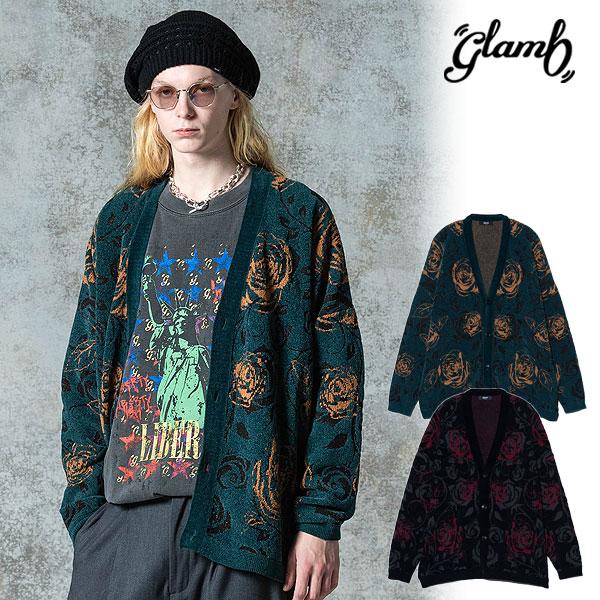 glamb グラム Hidden Valley Cardigan ヒドゥンバレーカーディガン カーディガン ニット 総柄 送料無料 atftps glamb（グラム） カーディガン glamb Hidden Valley Cardigan ヒドゥン