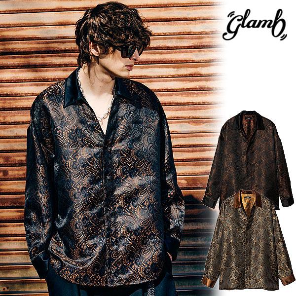 glamb（グラム） シャツ glamb Paisley Skipper Shirt ペイズリー
