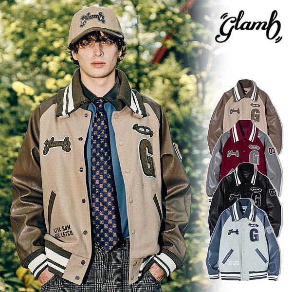 30％OFF SALE セール glamb グラム GB Letterman Jacket ジャケット atfjkt glamb（グラム） SALE セール ジャケット glamb GB Letterman Jacket