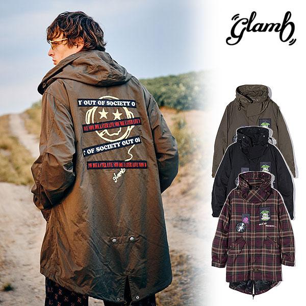 glamb（グラム） コート glamb Emblem High Neck Mods Coat エンブレム