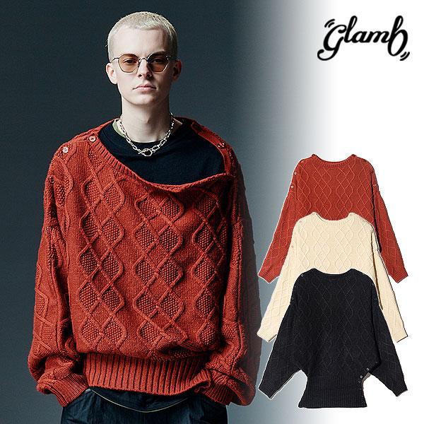2026 冬 先行予約 11月中旬〜下旬入荷予定 グラム ニット glamb Double Head Pullover Knit プルオーバーニット キャンセル不可