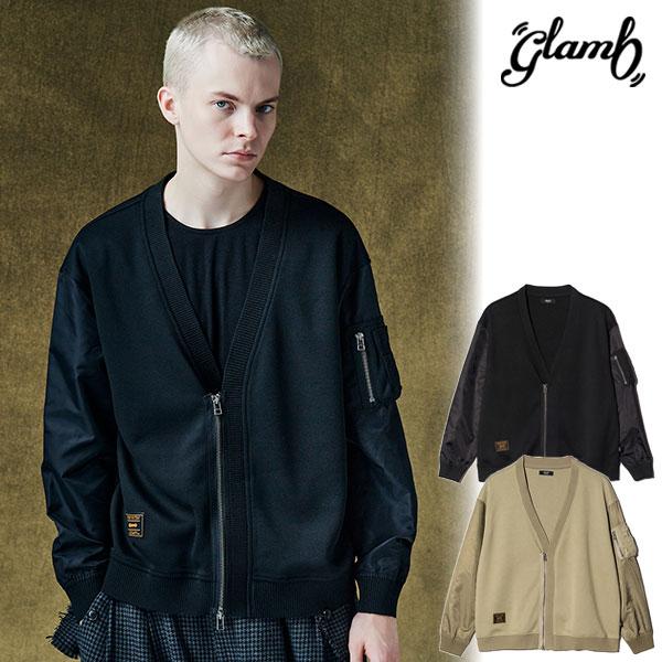 2026 冬 先行予約 12月中旬〜下旬入荷予定 グラム カーディガン glamb Bomber Cardigan ボマーカーディガン 送料無料 キャンセル不可