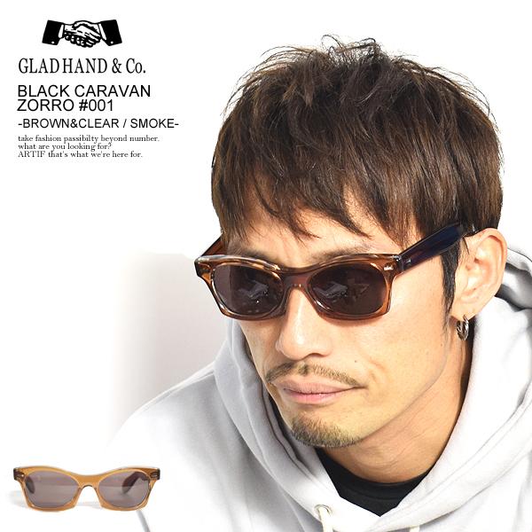GLAD HAND グラッドハンド サングラス BLACK CARAVAN - ZORRO #001  