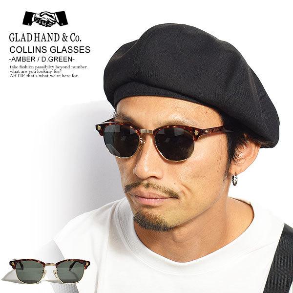 グラッドハンド サングラス GLAD HAND ×丹羽雅彦 COLLINS - GLASSES