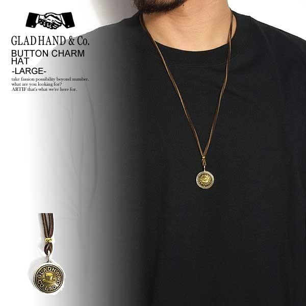 GLAD HAND グラッドハンド ハート チェンジボタン ネックレス L GLAD HAND グラッドハンド ハート チェンジボタン ネックレス L