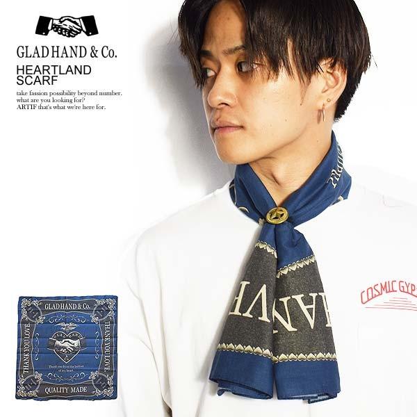 グラッドハンド スカーフ GLAD HAND HEARTLAND - SCARF :glad-scarf:ARTIF - 通販 -  Yahoo!ショッピング