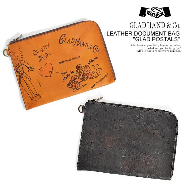 GLAD HAND（グラッドハンド） バッグ GLAD HAND LEATHER DOCUMENT BAG