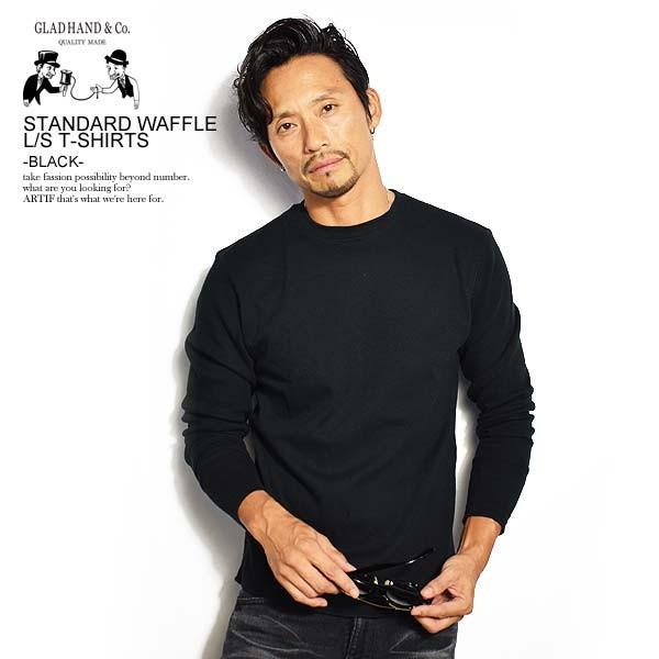GLAD HAND（グラッドハンド） 長袖Tシャツ GLAD HAND STANDARD WAFFLE