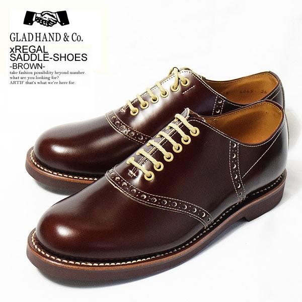 グラッドハンド×リーガル サドルシューズ GLAD HAND×REGAL SADDLE-SHOES -BROWN-