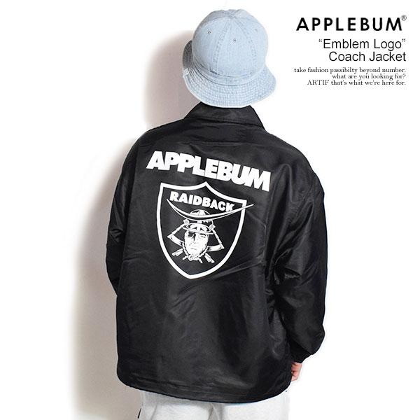 APPLEBUM（アップルバム） ジャケット “Emblem Logo” Coach Jacket