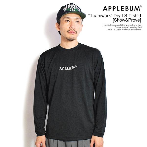 APPLEBUM（アップルバム） Tシャツ “Teamwork” Dry L/S T-shirt