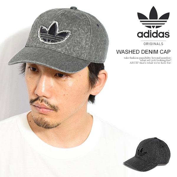 adidas Originals アディダス オリジナルス キャップ WASHED DENIM CAP 