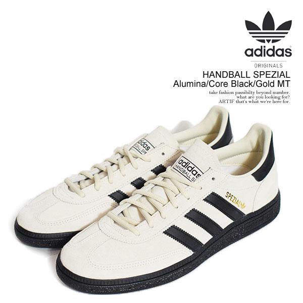 アディダス オリジナルス スニーカー adidas Originals HANDBALL SPEZIAL Alumina/Core Black/Gold MT メンズ スペツィアル