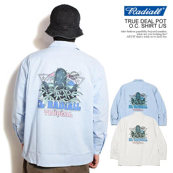 SALEセール ラディアル シャツ RADIALL TRUE DEAL POT - OPEN COLLARED