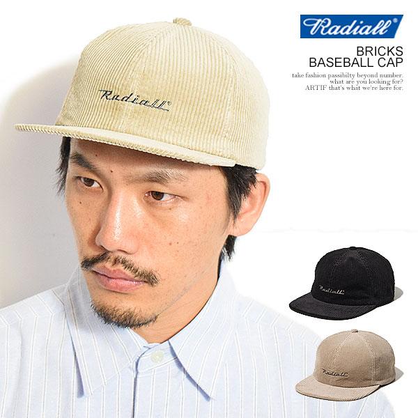 RADIALL ベースボールキャップ　コーデュロイ ラディアル キャップ RADIALL BRICKS - BASEBALL CAP radiall メンズ