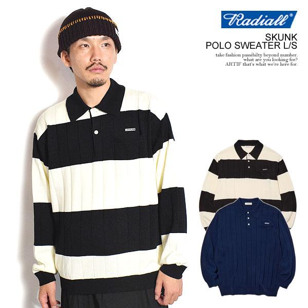 SALE セール ラディアル ポロシャツ RADIALL SKUNK - POLO SWEATER L/S