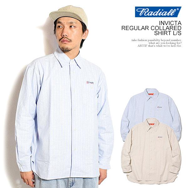 ラディアル シャツ RADIALL INVICTA - REGULAR COLLARED SHIRT L/S