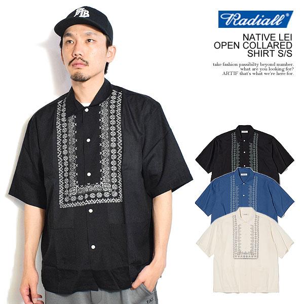 SALE セール ラディアル シャツ RADIALL NATIVE LEI - OPEN COLLARED
