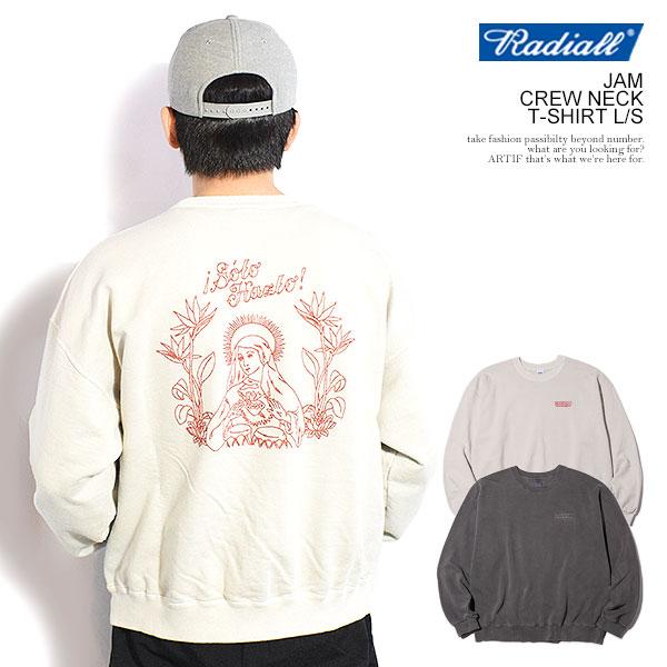 ラディアル スウェット RADIALL JAM - CREW NECK T-SHIRT L/S radiall