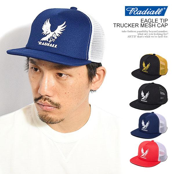 新品★RADIALL ラディアル キャップ ラディアル キャップ RADIALL EAGLE TIP - TRUCKER MESH CAP radiall