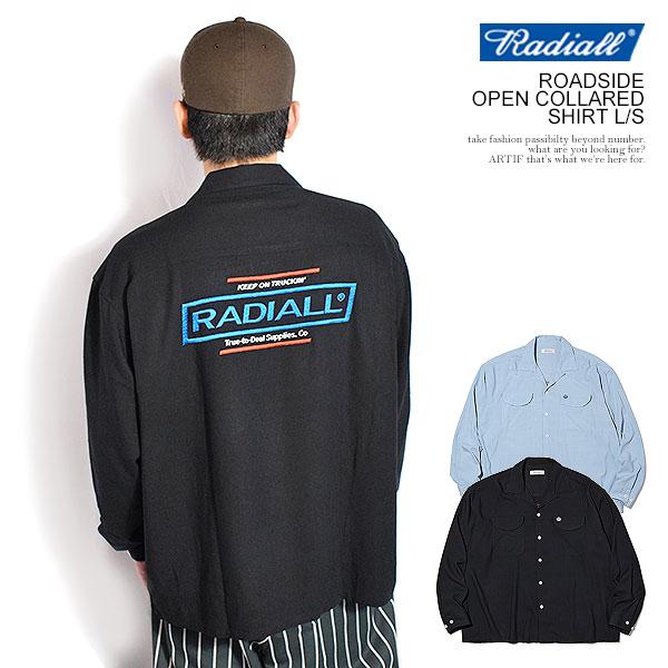 ラディアル シャツ RADIALL ROADSIDE - OPEN COLLARED SHIRT L/S