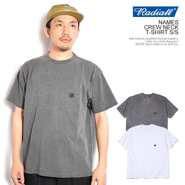 ラディアル Tシャツ RADIALL NAMES - CREW NECK T-SHIRT S/S radiall