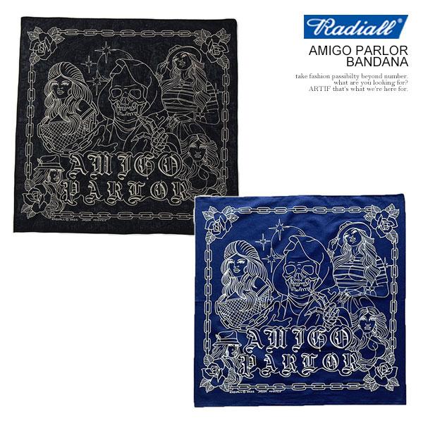 ラディアル バンダナ RADIALL AMIGO PARLOR - BANDANA radiall メンズ