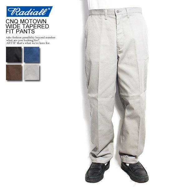 ラディアル パンツ RADIALL CNQ MOTOWN - WIDE TAPERED FIT ラディアル パンツ RADIALL CNQ MOTOWN - WIDE TAPERED FIT