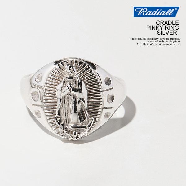 ラディアル リング RADIALL CRADLE - PINKY RING -SILVER- radiall