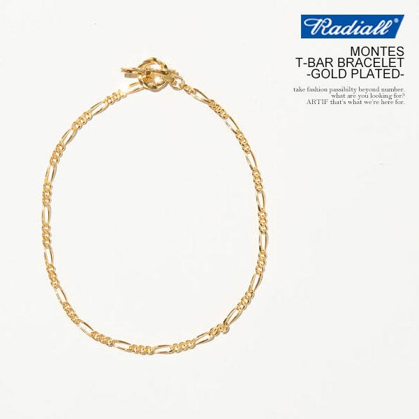 ラディアル ブレスレット RADIALL MONTES - T-BAR BRACELET -GOLD