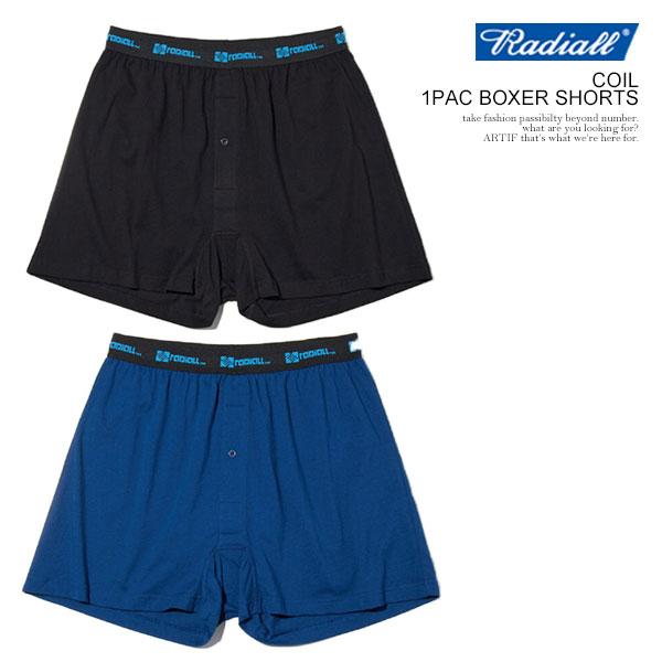 ラディアル ボクサーパンツ RADIALL COIL - 1PAC BOXER SHORTS radiall メンズ パンツ 下着 ボクサートランクス アンダーウェア