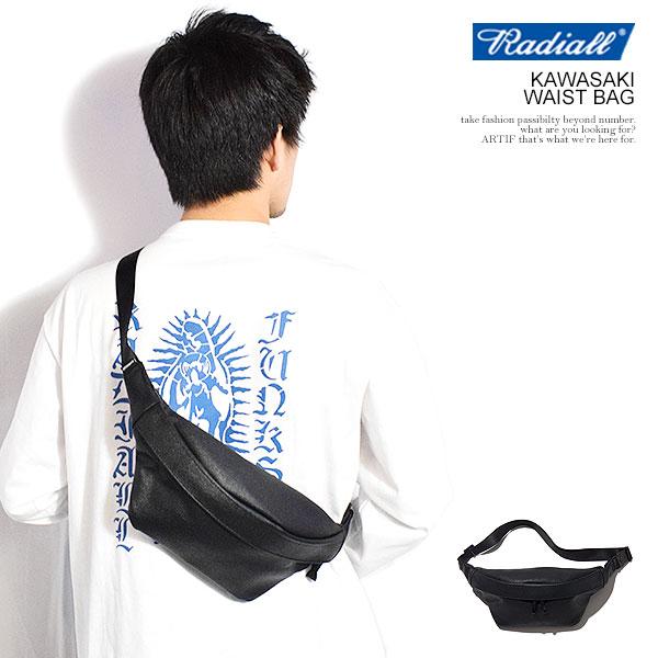 ラディアル ウエストバッグ RADIALL KAWASAKI - WAIST BAG radiall