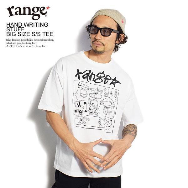 レンジ 半袖tシャツ Range Hand Writing Stuff Big Size S S Tee Rgsp Ss03 Artif 通販 Yahoo ショッピング