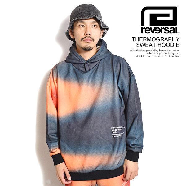 reversal（リバーサル） パーカー reversal THERMOGRAPHY SWEAT HOODIE