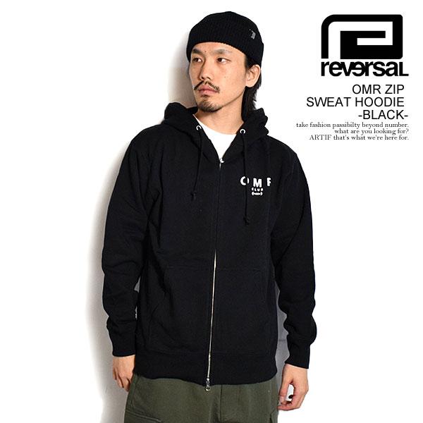 reversal（リバーサル） SALE セール パーカー reversal OMR ZIP SWEAT